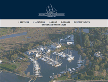 Tablet Screenshot of campbellsboatyards.com